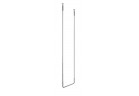 Wieszak na ręcznik sufitowy Gessi Goccia chrom rozstaw 45cm, wysokość 160cm
