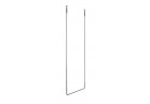 Wieszak na ręcznik sufitowy Gessi Goccia czarny mat rozstaw 60cm, wysokość 160cm