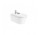 Bidet wiszący Roca Inspira Round 370x560x250mm biały