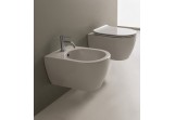 Miska wisząca wc Scarabeo Moon CLEAN FLUSH Hung wc 50.5x36cm biała