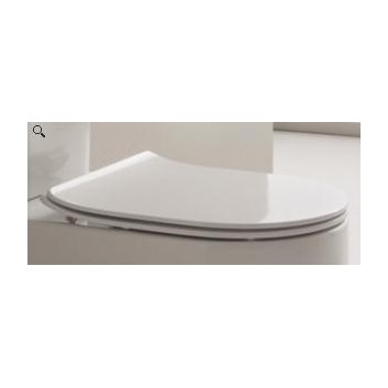 Deska wc zawiasy chrom Scarabeo MOON- sanitbuy.pl