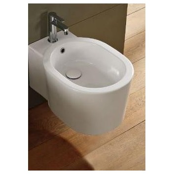 Bidet wiszący Scarabeo Bucket 53,5x36cm, biały- sanitbuy.pl