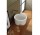 Umywalka nablatowa Scarabeo Bucket 35x22 cm bez przelewu biała