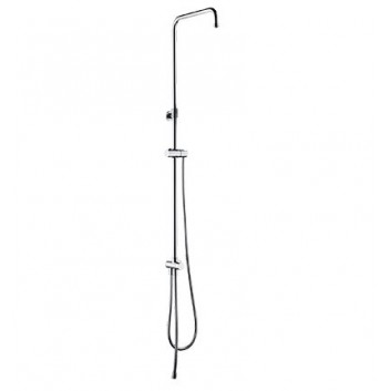System prysznicowy Omnires Darling natynkowy chrom wysokość 108cm- sanitbuy.pl