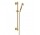 Zestaw prysznicowy suwany Omnires ArtDeco złoto, drążek 66cm