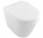 Toaleta WC stojąca Villeroy & Boch Architectura 37x54 cm lejowa DirectFlush bez kołnierza wewnętrznego, odpływ poziomy, biała Weiss Alpin 