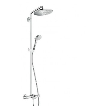 Komplet prysznicowy Hansgrohe Croma Select S 280 1 jet do wanny, chrom- sanitbuy.pl