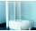 Parawan nawannowy Ravak VSK2 140 L transparent 
