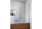 Parawan Radaway Essenza New PND I dwuczęściowy 120 cm, prawy, szkło przeźroczyste EasyClean