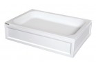 Obudowa OB/CL Sanplast Classic 80x120x15cm do brodzików kwadratowych Classic, wykonana jest z ABS
