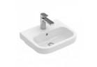 Umywalka mała wisząca Villeroy & Boch Architectura 50x38 cm z przelewem, biała Weiss Alpin