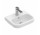 Umywalka mała wisząca Villeroy & Boch Architectura 50x38 cm z przelewem, biała Weiss Alpin