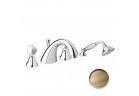 Bateria wannowa 4-otworowa Giulini G. Odessa bronzo