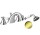Bateria wannowa 4-otworowa Giulini G. Praga 