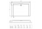 Brodzik prostokątny niski Excellent Forma 900x1200mm akrylowy biały- sanitbuy.pl