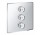 Potrójny zawór odcinający Grohe Grohtherm SmartControl chrom 