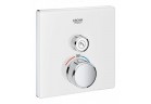 Bateria termostatyczna Grohe Grohtherm SmartControl do obsługi jednego wyjścia wody biała