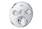  Bateria podtynkowa Grohe Grohtherm SmartControl termostatyczna 3-odbiorniki wody chrom