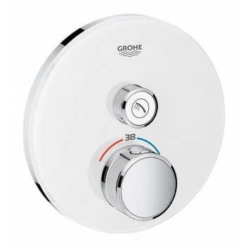 Bateria podtynkowa Grohe Grohtherm SmartControl termostatyczna 1-odbiornik wody chrom- sanitbuy.pl