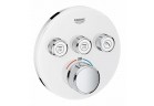 Bateria podtynkowa Grohe Grohtherm SmartControl termostatyczna 3-odbiorniki wody biała