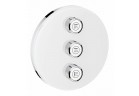 Potrójny zawór odcinający Grohe Grohtherm SmartControl biały