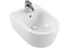 Bidet wiszący Villeroy&Bocha Avento, 37x53 cm, z 1 otworem, z przelewem, biały