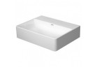 Umywalka prostokątna Duravit DuraSquare 45x35 cm bez otworu na baterię biała