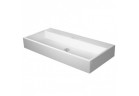 Umywalka wisząca Duravit DuraSquare 100x47 cm bez otworu na baterię, bez przelewu biała