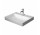 Umywalka nablatowa Duravit DuraSquare 60x47 cm z otworem na baterię, bez przelewu biała