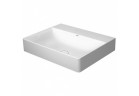 Umywalka nablatowa Duravit DuraSquare 60x47 cm bez otworu na baterię, bez przelewu biała