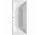Wanna prostokątna Duravit DuraSquare 180x80 cm z bezszwową obudową lewa, biała 