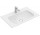 Umywalka meblowa prostokątna Villeroy&Boch Finion 800x500 mm z przelewem do armatury 3-otworowej Weiss Alpin CeramicPlus