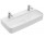 Umywalka ścienna prostokątna Villeroy&Boch Finion 1000x470 mm z ukrytym przelewem Weiss Alpin CeramicPlus do armatury 3-otworowej