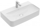 Umywalka ścienna prostokątna Villeroy&Boch Finion 800x470 mm bez przelewu Weiss Alpin CeramicPlus możliwy montaż armatury 3-otworowej