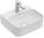 Umywalka nablatowa Villeroy&Boch Finion 430 x 390 mm z ukrytym przelewem, do armatury 1-otworowej, szlifowany spód biała
