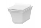 Miska wisząca WC Idevit Neo Classic 52x37mm Rimless z deską wolnoopadającą biała