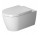 Zestaw WC z miską wiszącą Duravit ME by Starck Rimless 56x40x43cm oraz deska sedesowa biały