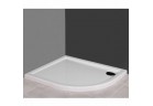Brodzik asymetryczny Novellini Kali R 80x100 cm prawy biały