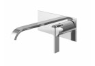 PYTAJ O RABAT ! Bateria umywalkowa Kohlman Dexame ścienna podtynkowa, wylewka 20 cm chrom  