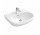 Umywalka wisząca Villeroy & Boch O.Novo 55x45 cm, z przelewem, z powłoką CeramicPlus, biała Weiss Alpin