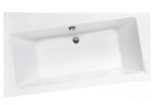 PYTAJ O RABAT ! Wanna asymetryczna lewa Besco Infinity 150x90cm biała