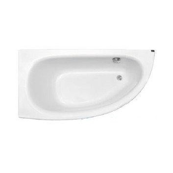 Wanna asymetryczna lewa Besco Milena 150x70cm biała- sanitbuy.pl