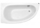 Wanna asymetryczna lewa Besco Milena 150x70cm biała- sanitbuy.pl