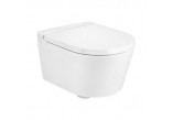 Miska WC wisząca Roca Inspira Rimless Compacto 37x48 cm biała 