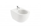 Bidet podwieszany Ravak Uni Chrome 36x51x29 cm, biały 