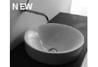 Umywalka Kerasan Cento okrągła 45 cm cm stawiana na blacie