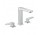 Bateria umywalkowa 3-otworowa stojąca Hansgrohe Metropol 160 EcoSmart z korkiem, chrom 