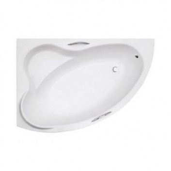 Wanna narożna Besco Ada 140x90 cm asymetryczna prawa biała - sanitbuy.pl