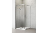 Kabina prysznicowa szkło przejrzyste chrom 90x100cm Radaway Idea KDD