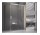 Drzwi prysznicowe Ravak Matrix MSDPS-120/80 R ze ścianką stałą satyna + transparent 